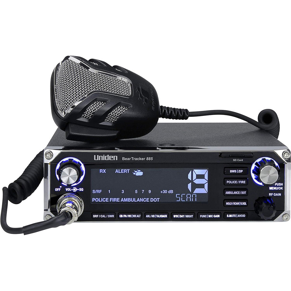 Uniden BearTracker 885 Hybrid CB Radio [BEARTRACKER 885]