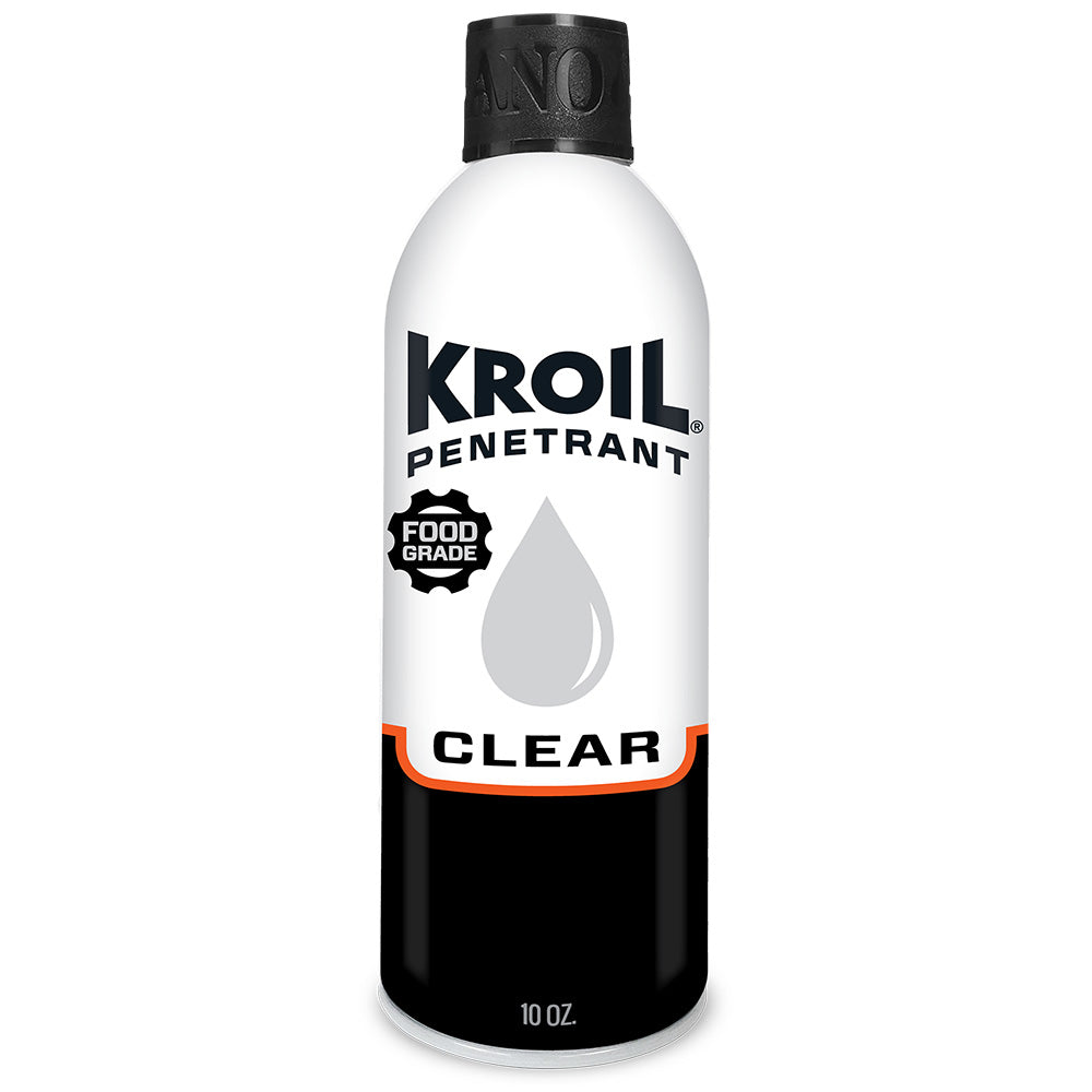 Kroil Clear Food Grade Penetrating Oil - Aerosol - 10oz Can [CKS102]