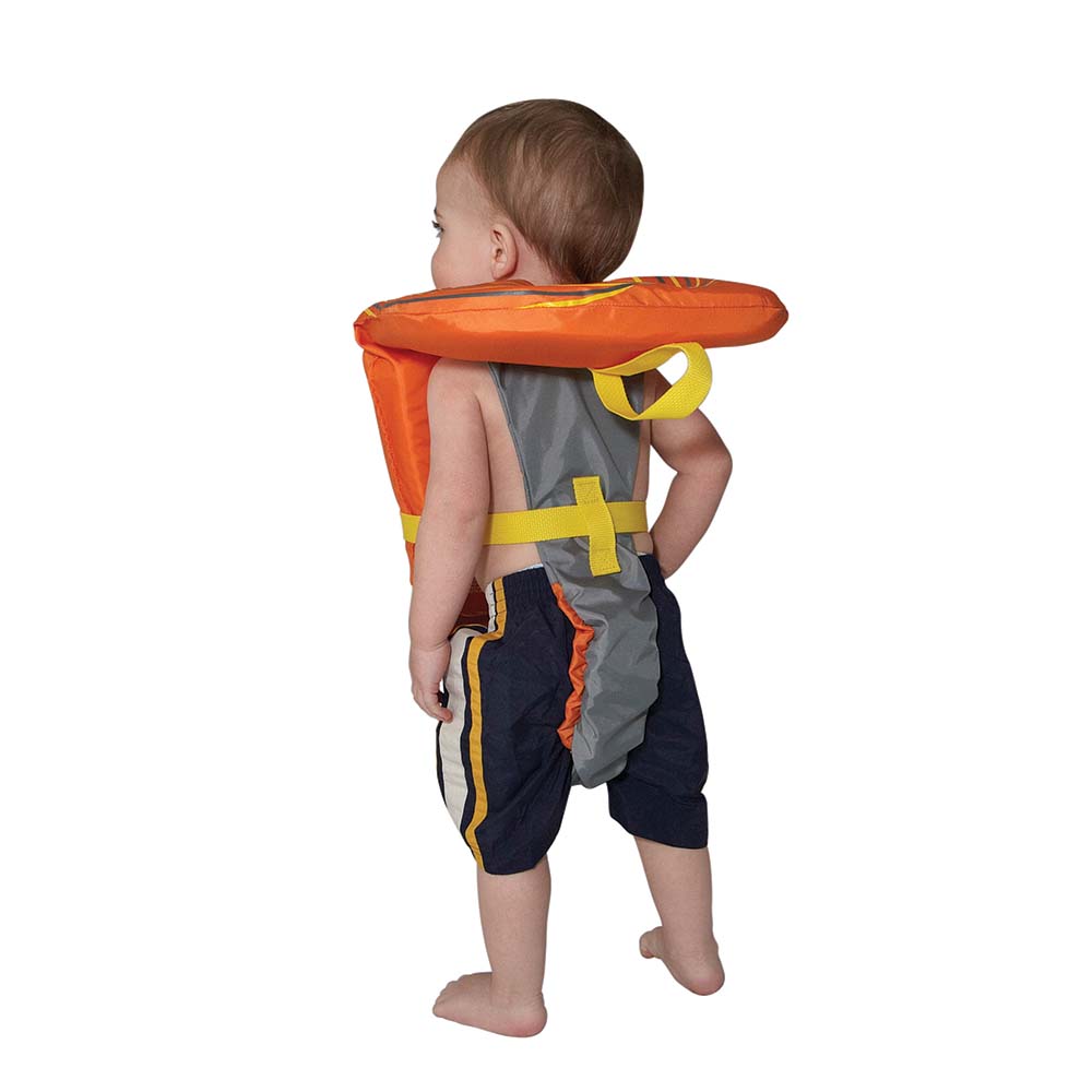 Full Throttle Baby-Safe Vest - Infant to 30lbs - Orange/Grey [104000-200-000-14]