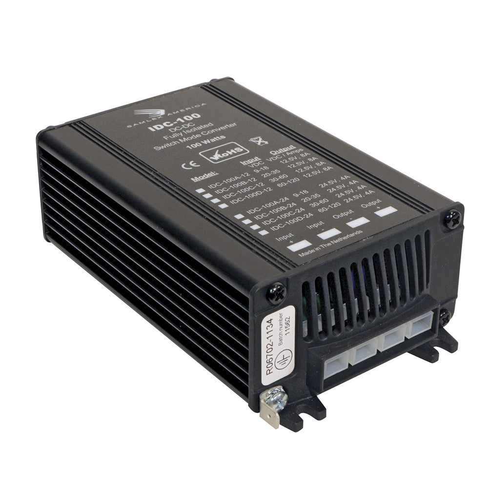 Samlex 100W Fully Isolated DC-DC Converter - 8A - 30-60V Input - 12.5V Output [IDC-100C-12]