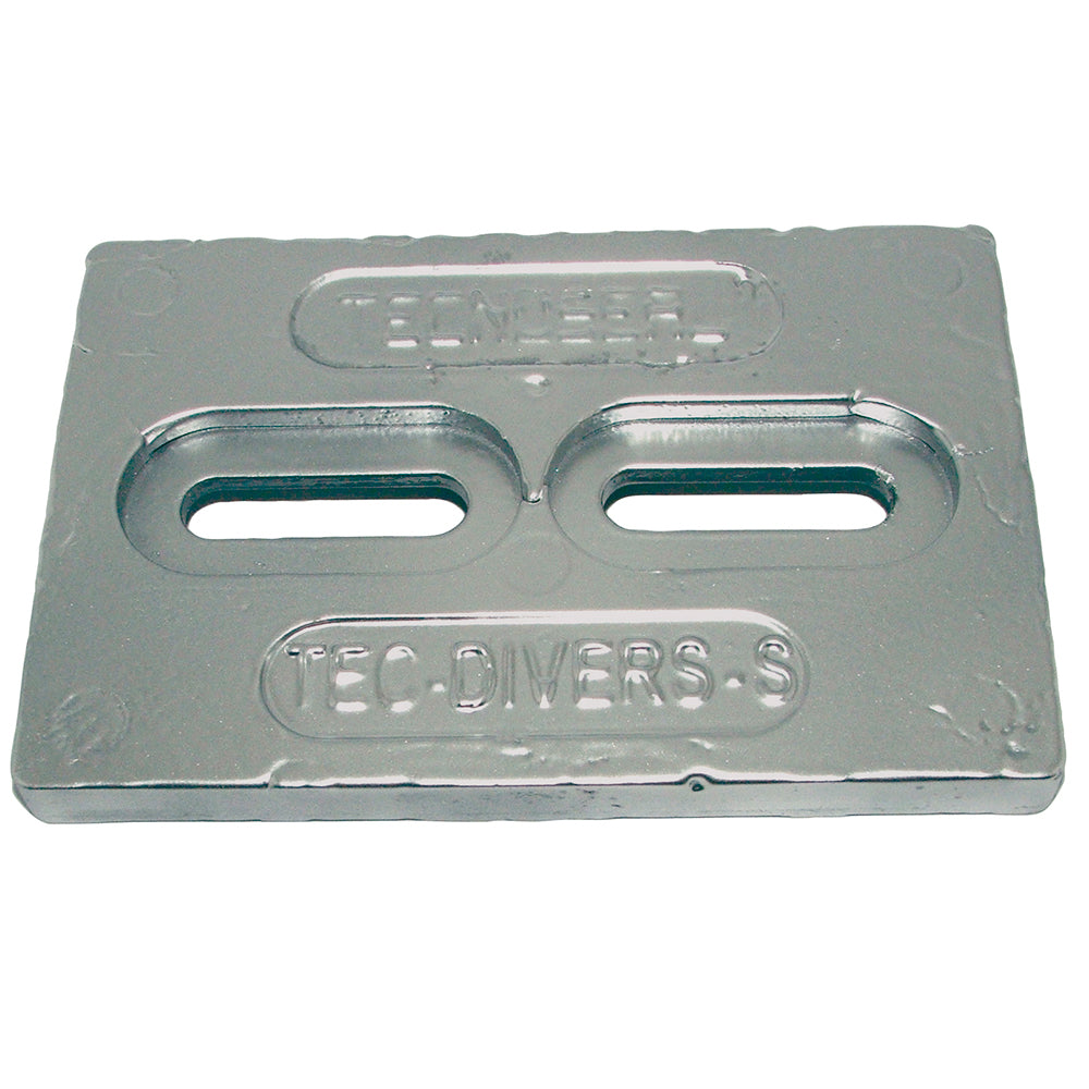 Tecnoseal Mini Aluminum Plate Anode 6" x 4" x 1/2" [TEC-DIVERS-SAL]