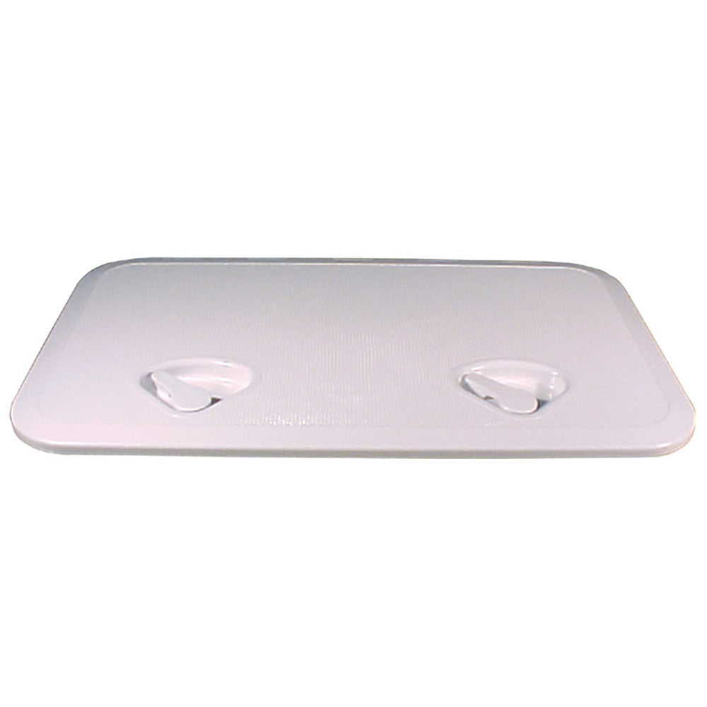 Beckson 14" x 24" Flush Hatch White - ASA Material - Acrylonitrile Styrene Acrylate [HT1424AW]