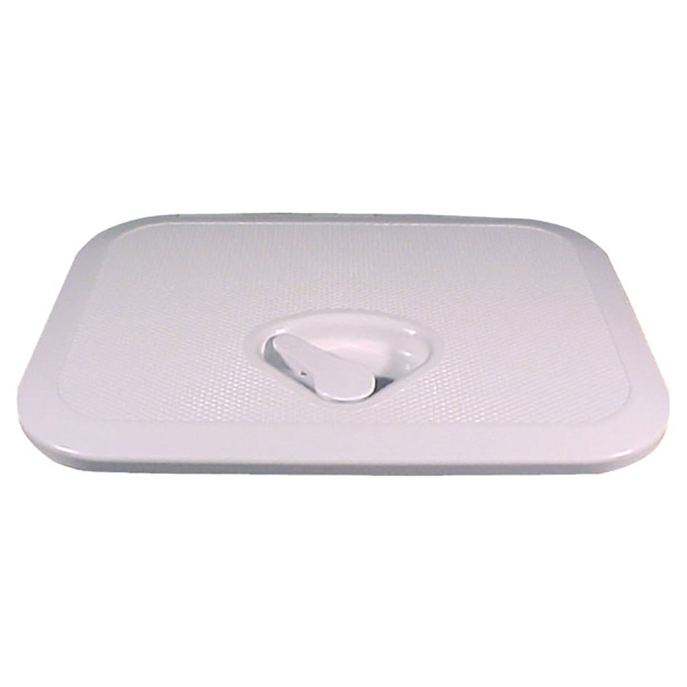 Beckson 11" x 15" Flush Hatch White - ASA Material - Acrylonitrile Styrene Acrylate [HT1115AW]