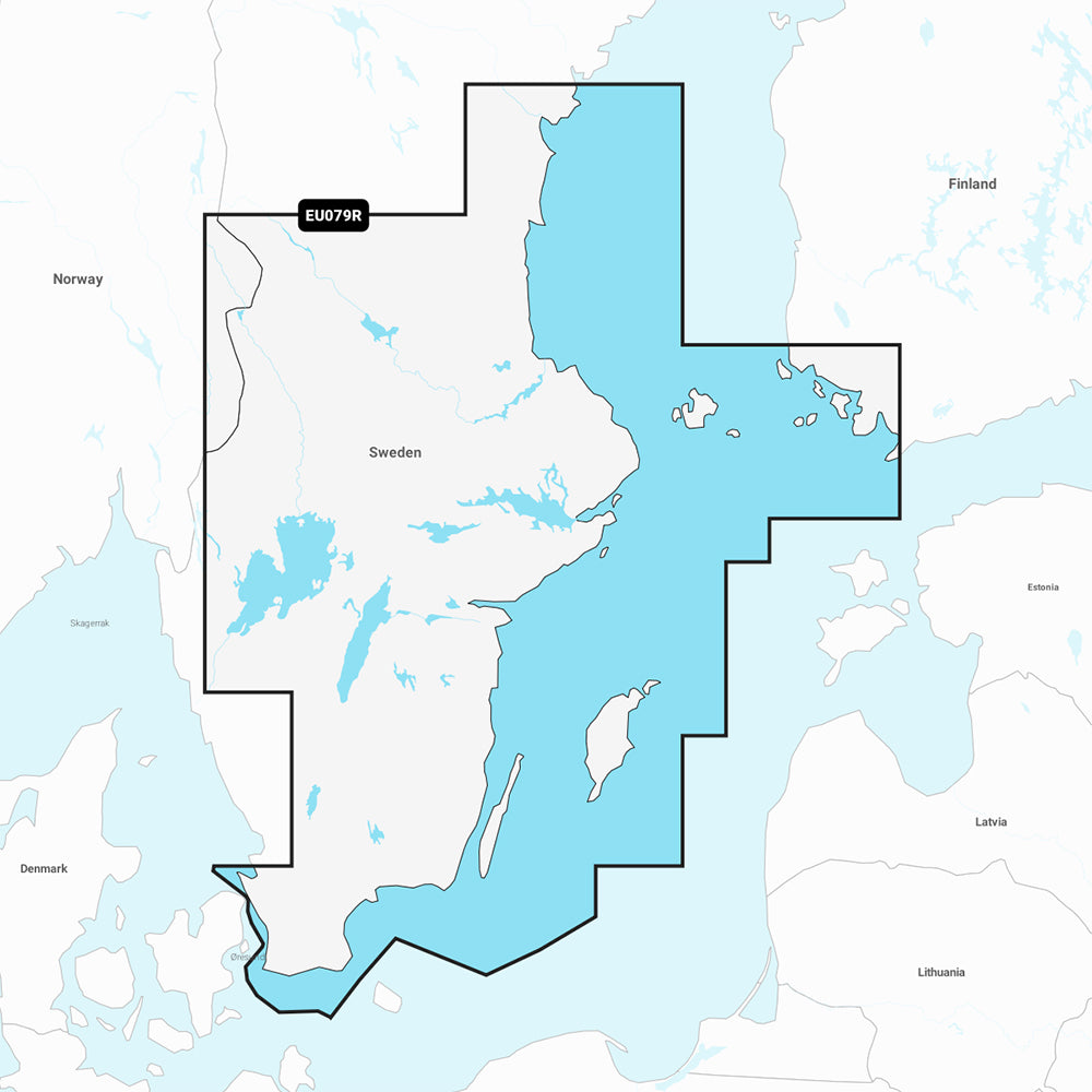 Garmin Navionics Vision+ NVEU079R - Sweden, Southeast - Marine Chart [010-C1247-00]