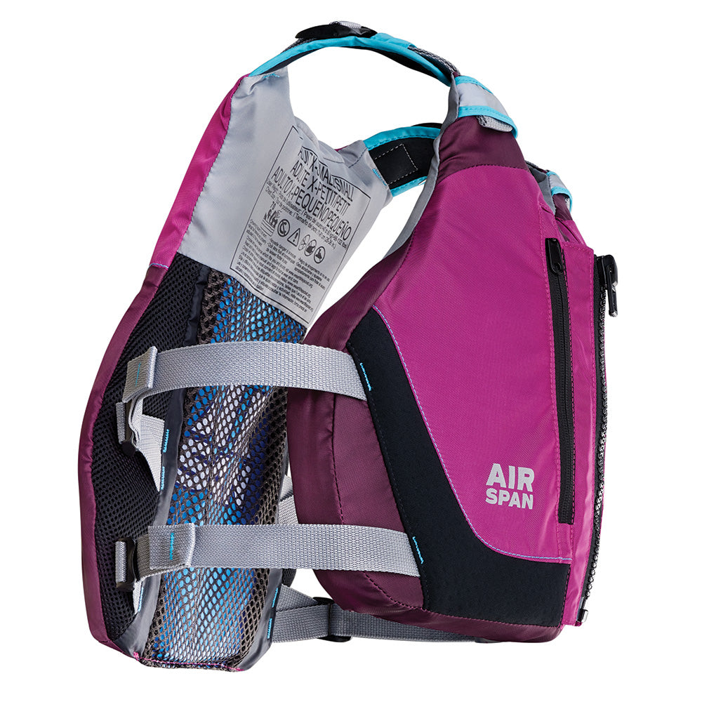 Onyx Airspan Breeze Life Jacket - XS/SM - Purple [123000-600-020-23]